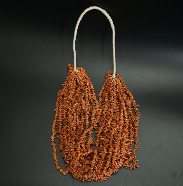 Vintage 17 strand coral necklace