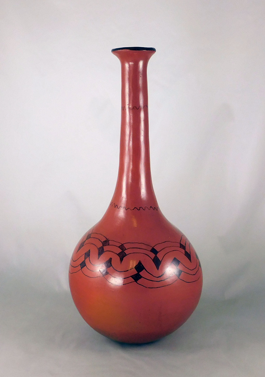 Maricopa Tall Neck Jar by Ida Redbird