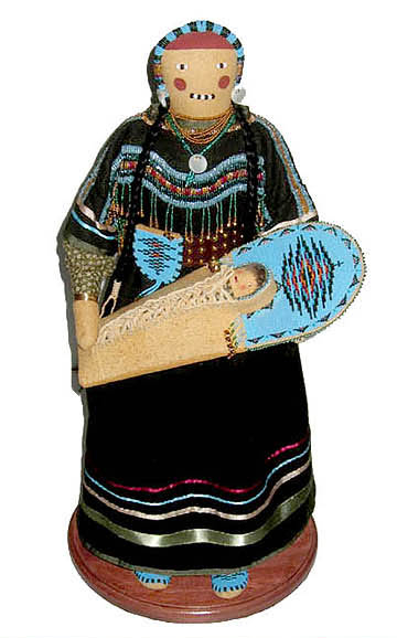 Traditional Blackfeet Doll