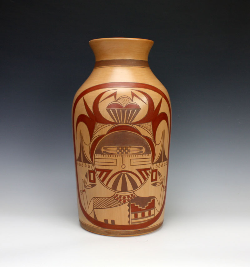 Hopi American Indian Pottery Large Pahlik Mana Jar
