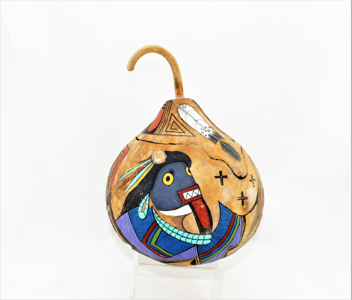 Hopi Painted Gourd