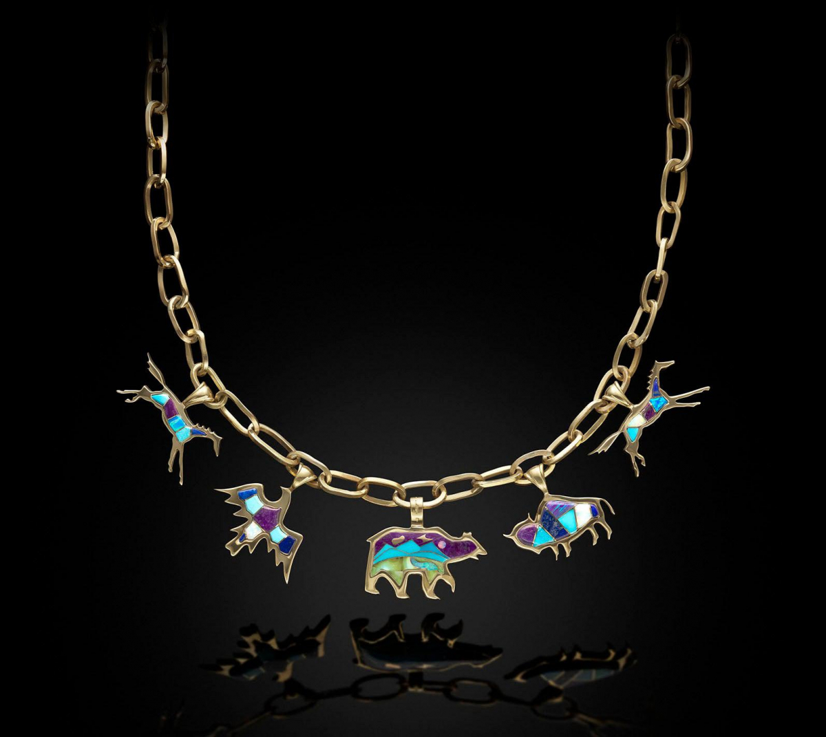 Multi Animal Necklace