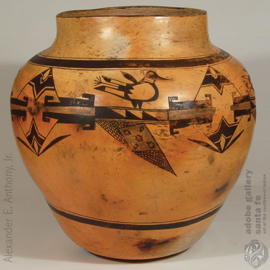 Very Large Hopi Polychrome Pictorial Storage Jar