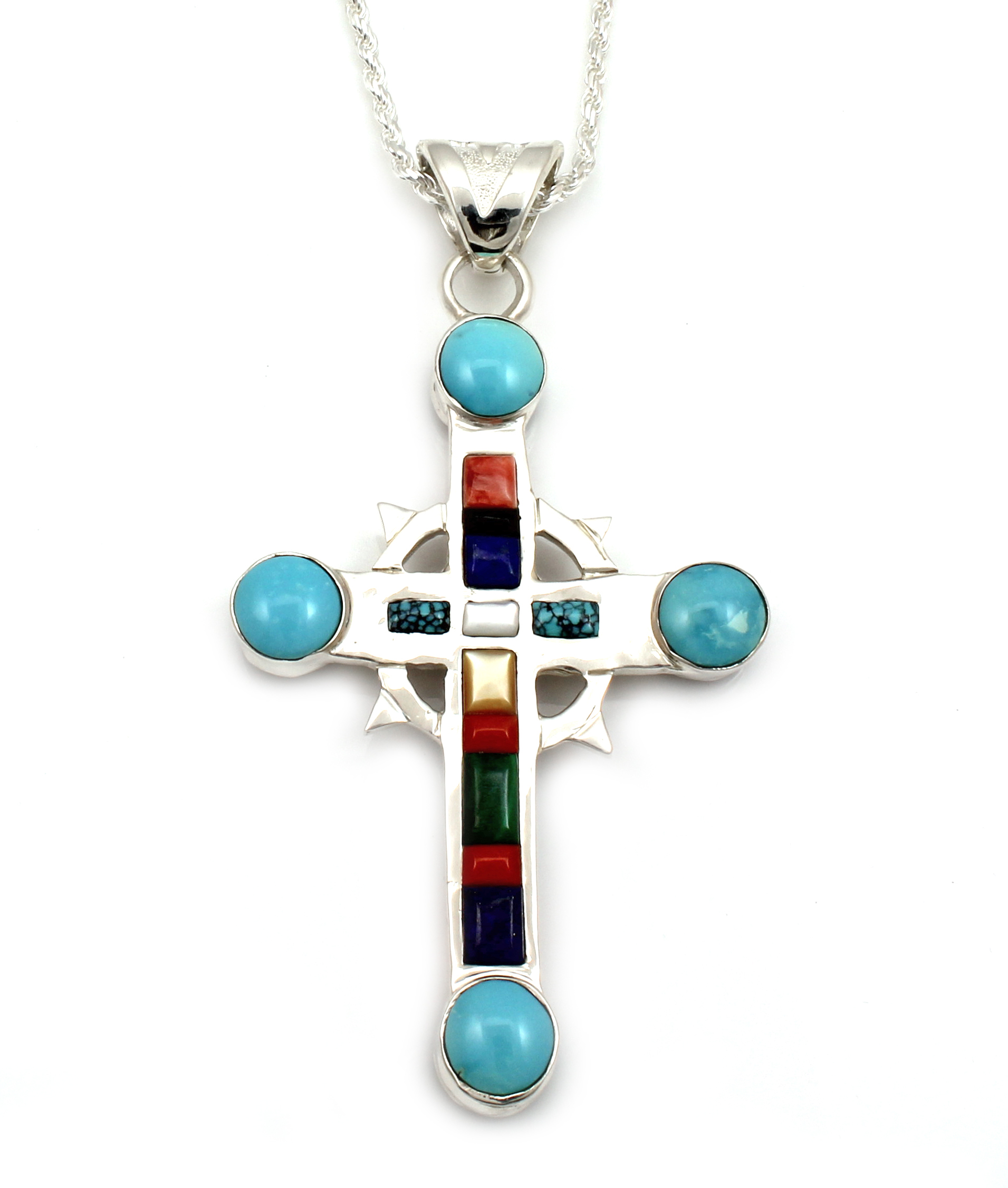 Old Wooden Holy Cross Pendant