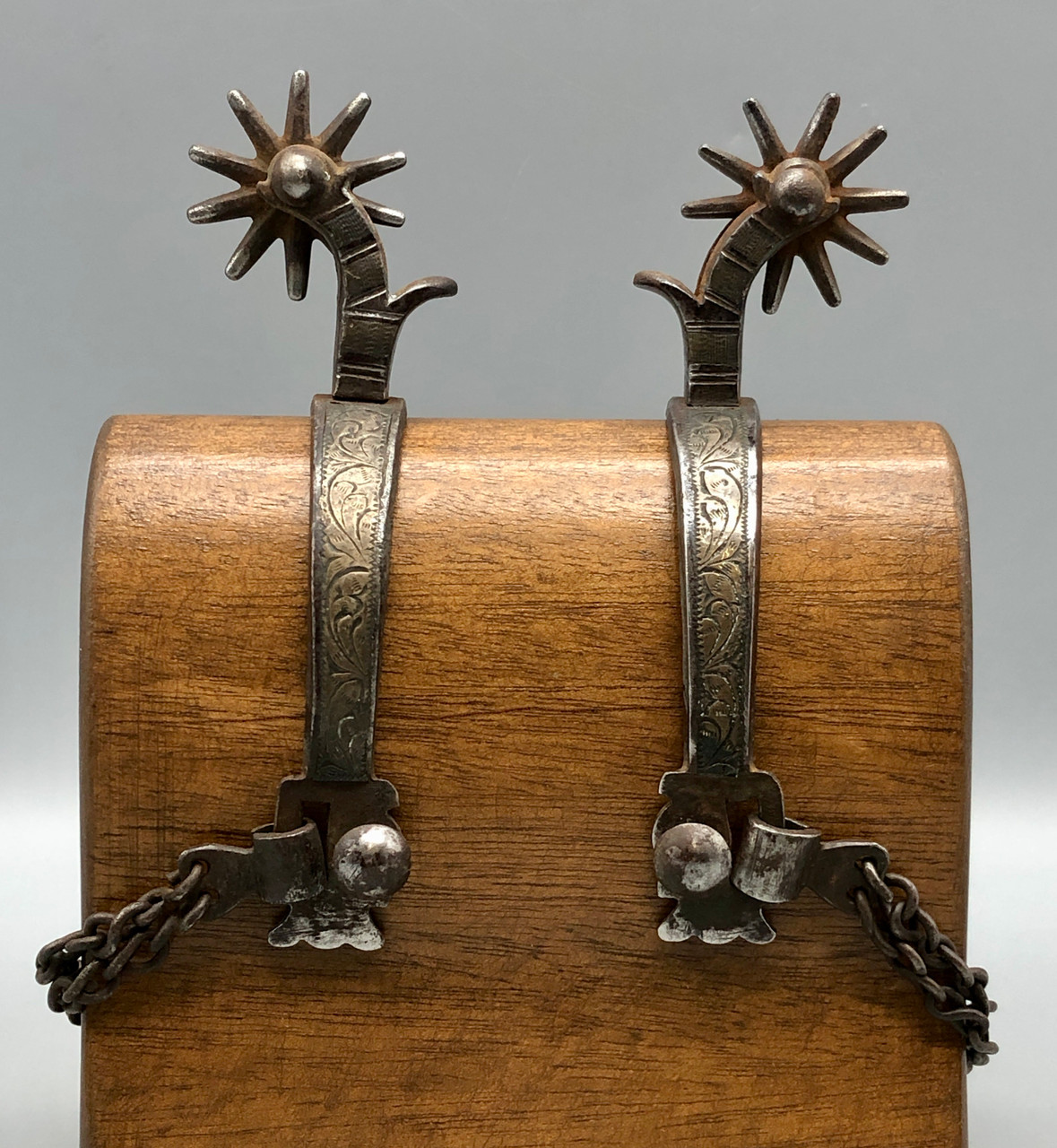 L.D. Stone Marked Spurs - $1,250