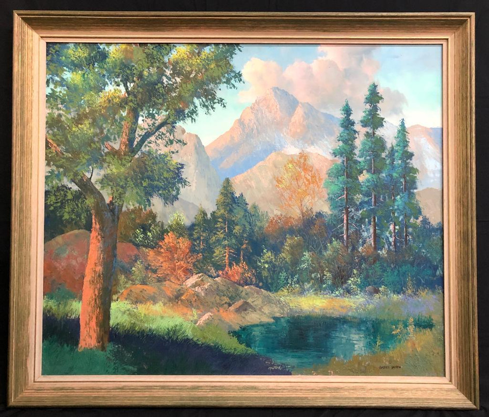 Charles Damrow - Autumn Landscape - $4,000