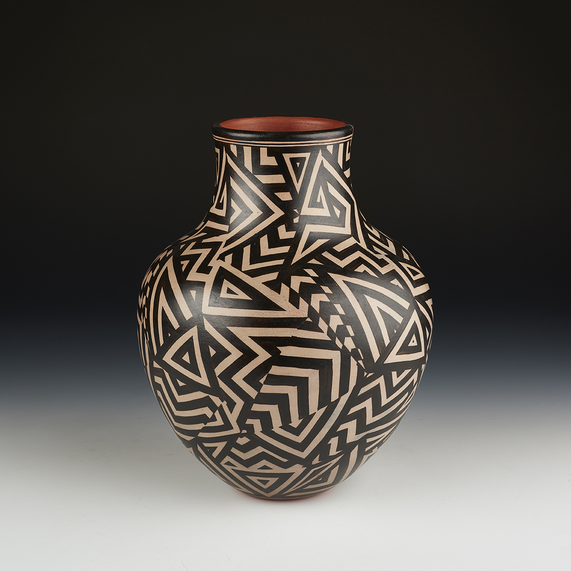 Jar with Geometric Patterns (#61801)