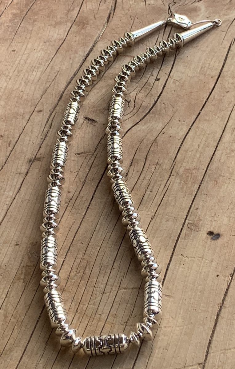 28” Barrel Bead Necklace