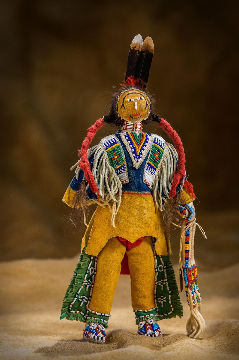 Lakota warrior Doll