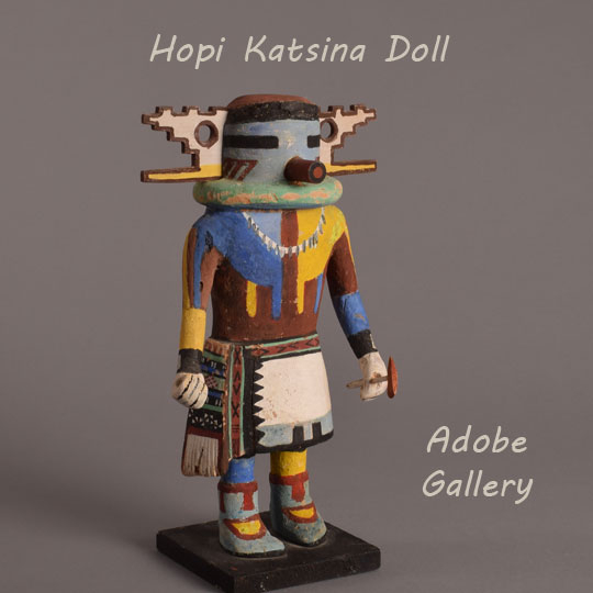 Item #C4384.21 Unidentified Hopi Katsina Doll from the Fred Harvey Advertising Department Collection