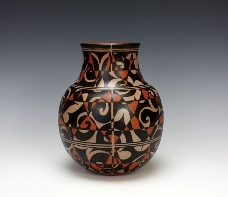 Cochiti - Kewa Pueblo Native American Indian Pottery Jar