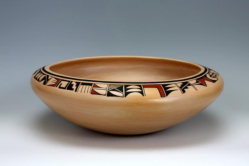 Hopi Native American Indian Pottery HUGE Bowl