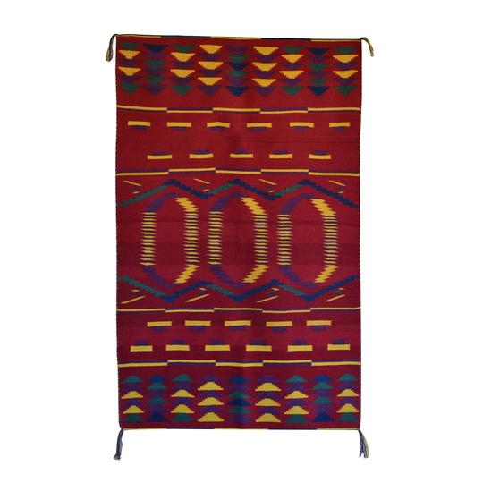 Navajo Child's Blanket : Kathy Marianito : Churro 1317 : Circa 2013