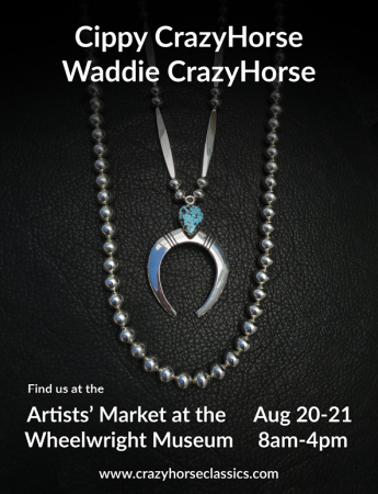 Artists' Market @ the Wheelwright Museum, Aug 20-21, 8am-4pm